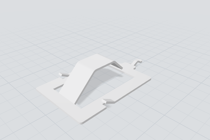 3D preview: Battery clip 1