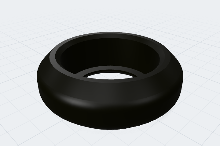3D preview: Caster wheel 1