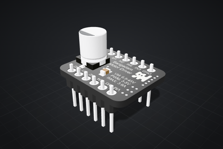 3D preview: Motor driver