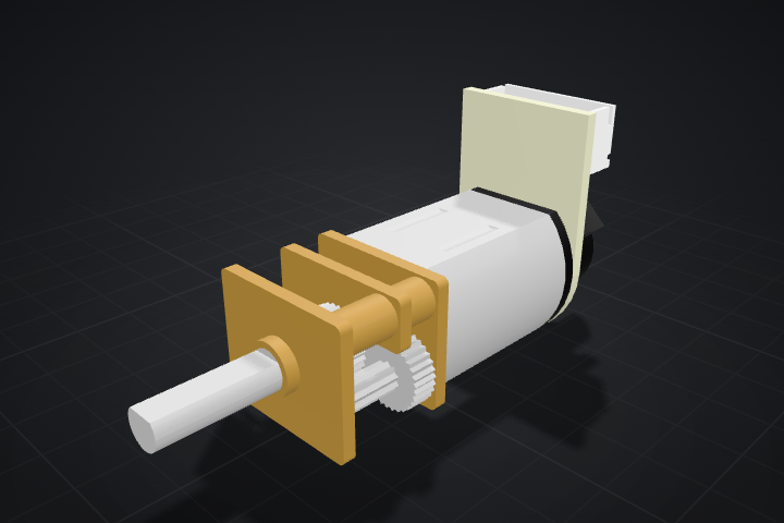 3D preview: N20 gearmotor