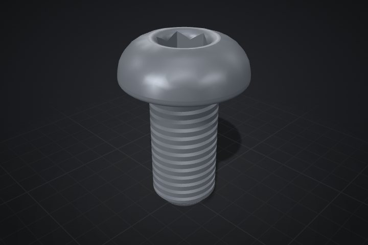 3D preview: Screw 1