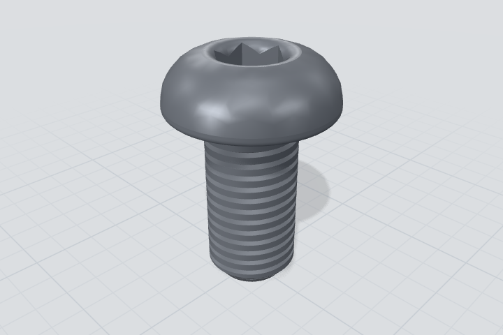 3D preview: Screw 1