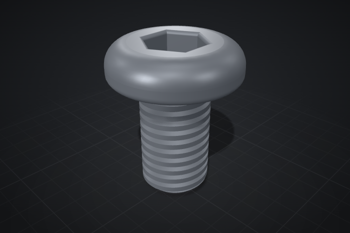 3D preview: Screw 2