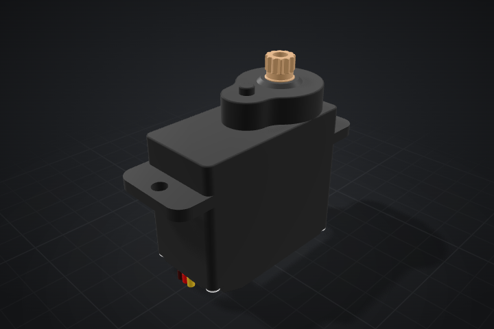 3D preview: EMAX II servo