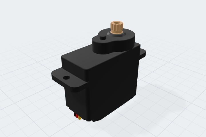 3D preview: EMAX II servo