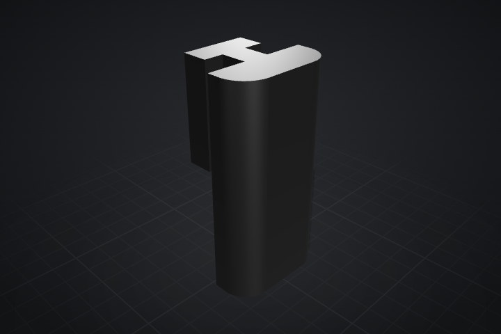 3D preview: Silicone mold 1