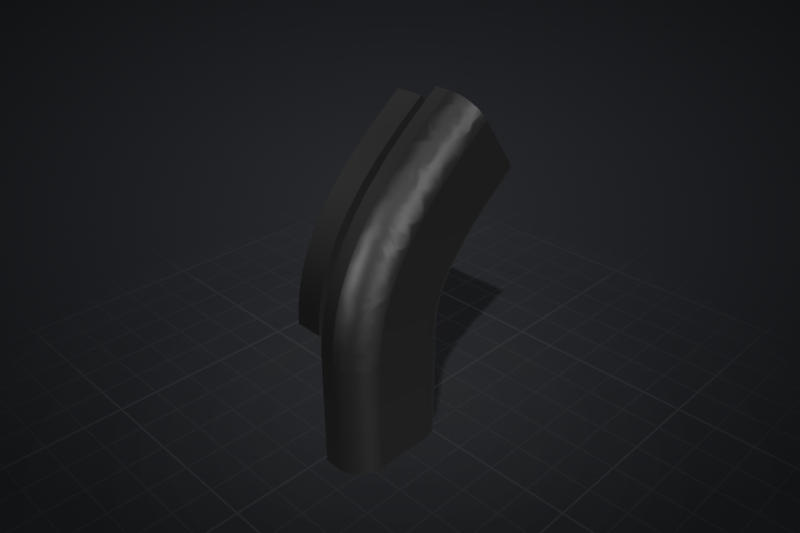 3D preview: Silicone mold 2