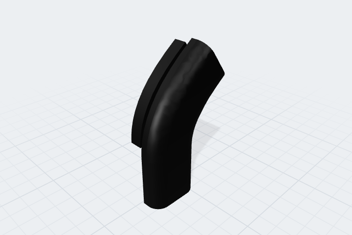 3D preview: Silicone mold 2