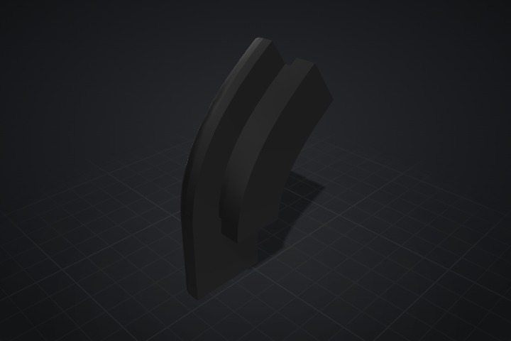 3D preview: Silicone mold 3