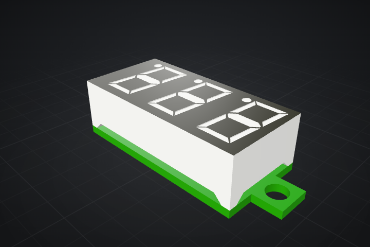 3D preview: Voltmeter