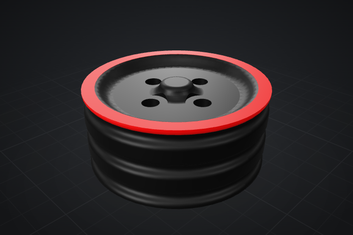 3D preview: Wheel 1