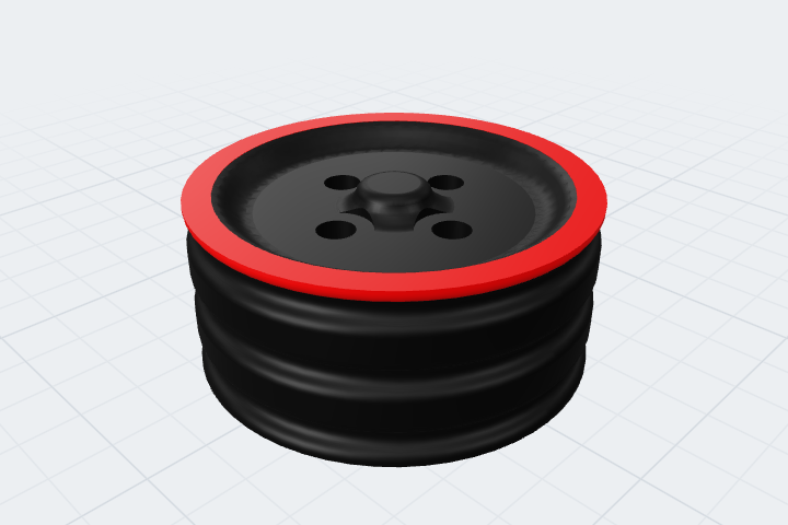 3D preview: Wheel 1